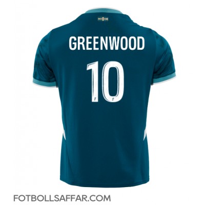 Olympique de Marseille Mason Greenwood #10 Bortatröja 2024-25 Kortärmad Olympique de Marseille Mason Greenwood #10 Bortatröja 2024-25 Kortärmad